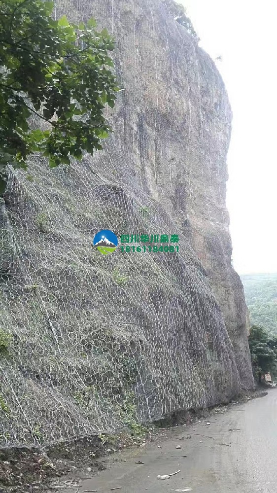 321國道搶險(xiǎn)環(huán)形主動防護(hù)網(wǎng)工程